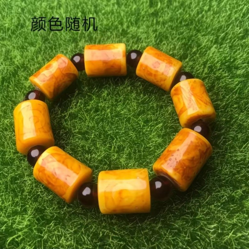 Men'S Fashion University - Pulseira artesanal de cera de abelha