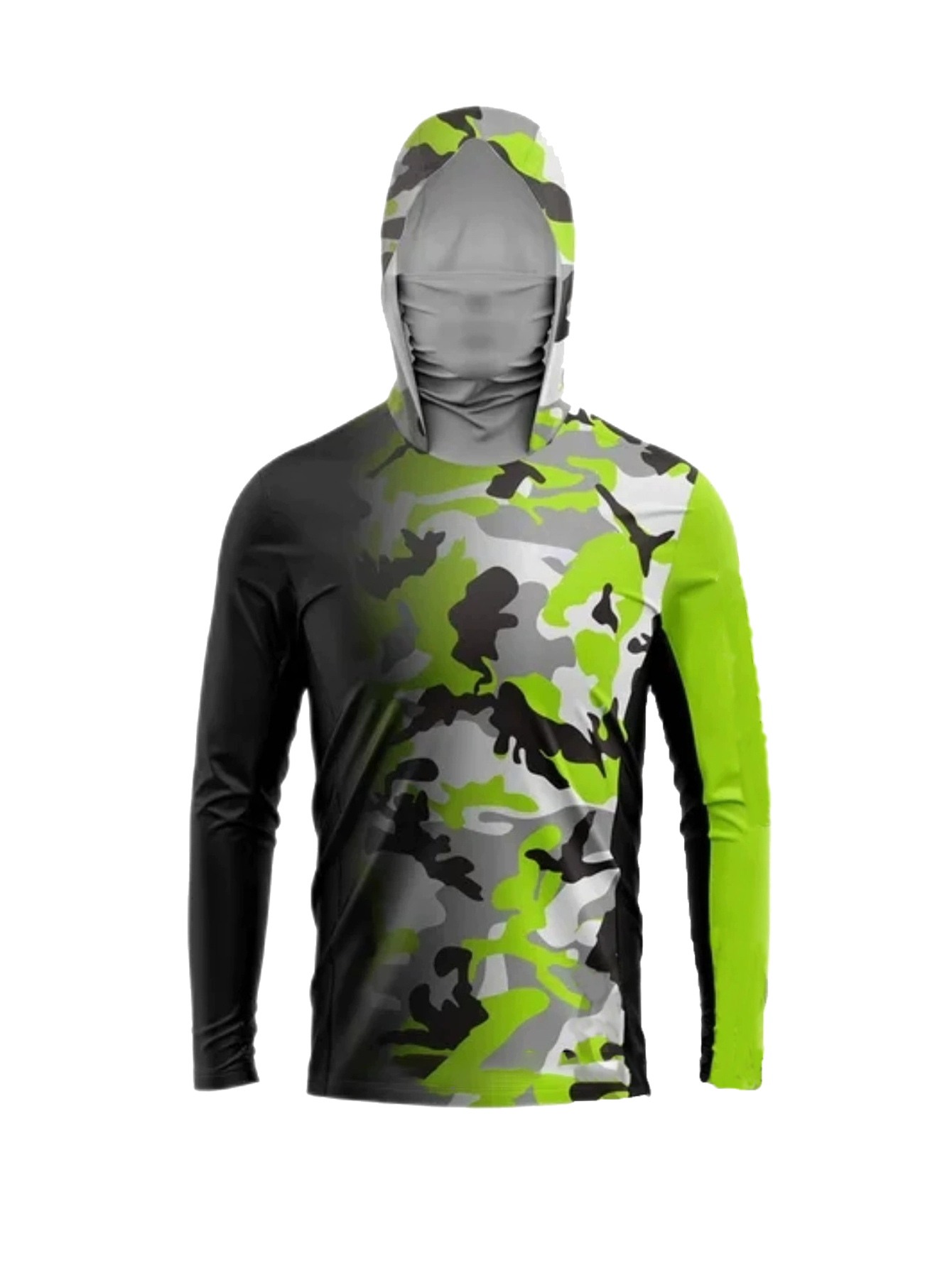 Mens Fashion Summer - Camiseta de Manga Longa com Capuz