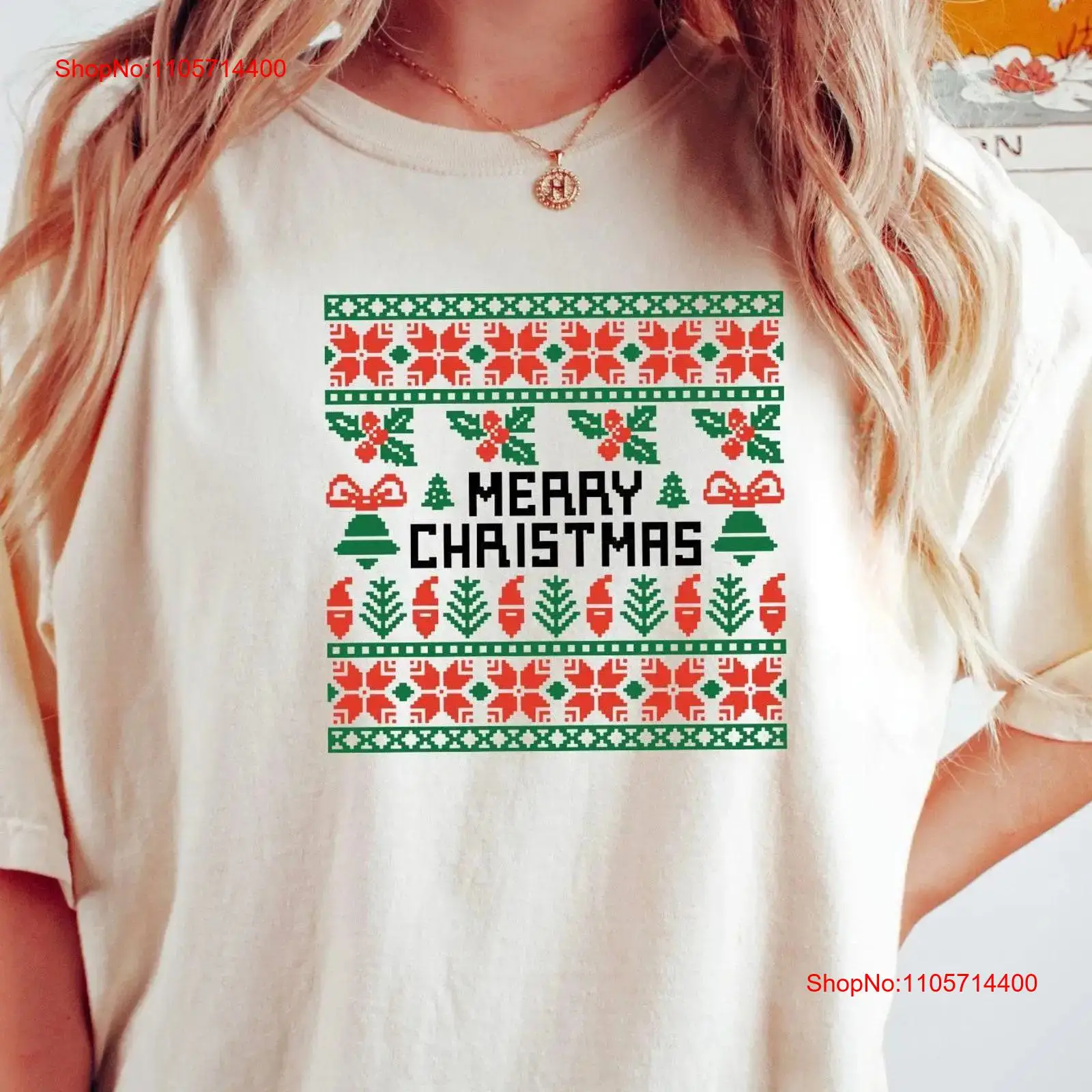 Men'S Fashion Xmas Party - Camiseta de Natal Feia para Festa,