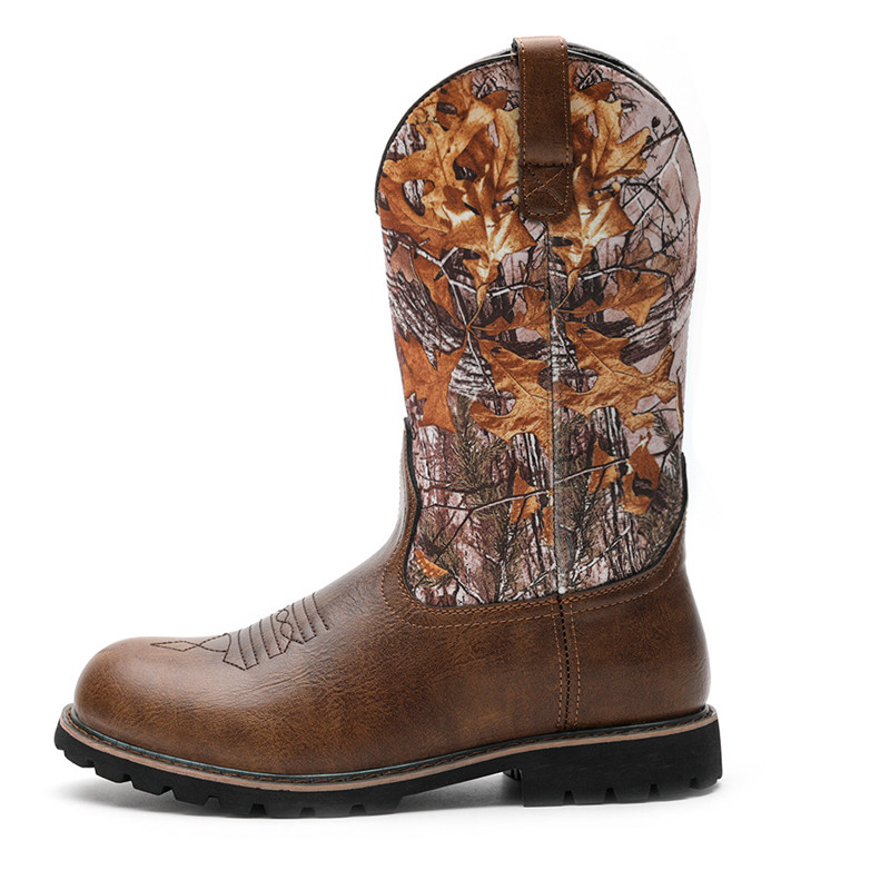 Men Fashion Vintage - Botas Masculinas Tamanho Grande 48, Clássicas,