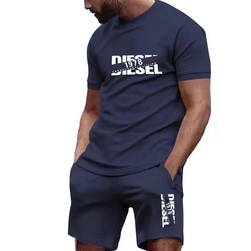 Men'S Fashion Usa - Conjunto Masculino de Verão 2026: Camiseta