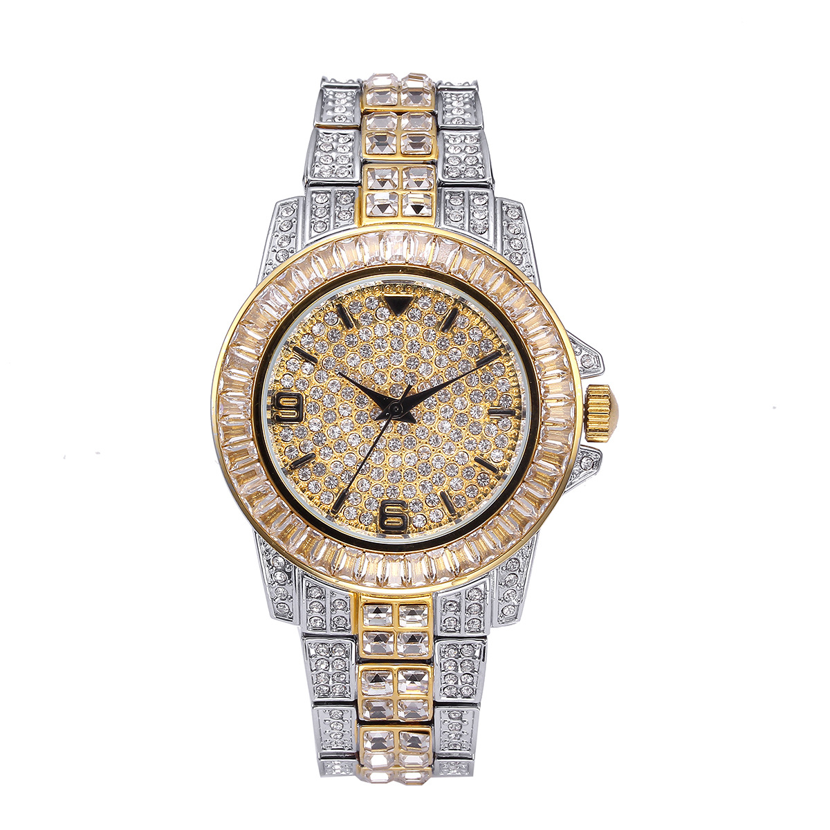 Mens Fashion Bracelet - Relógios de Quartzo de Luxo com