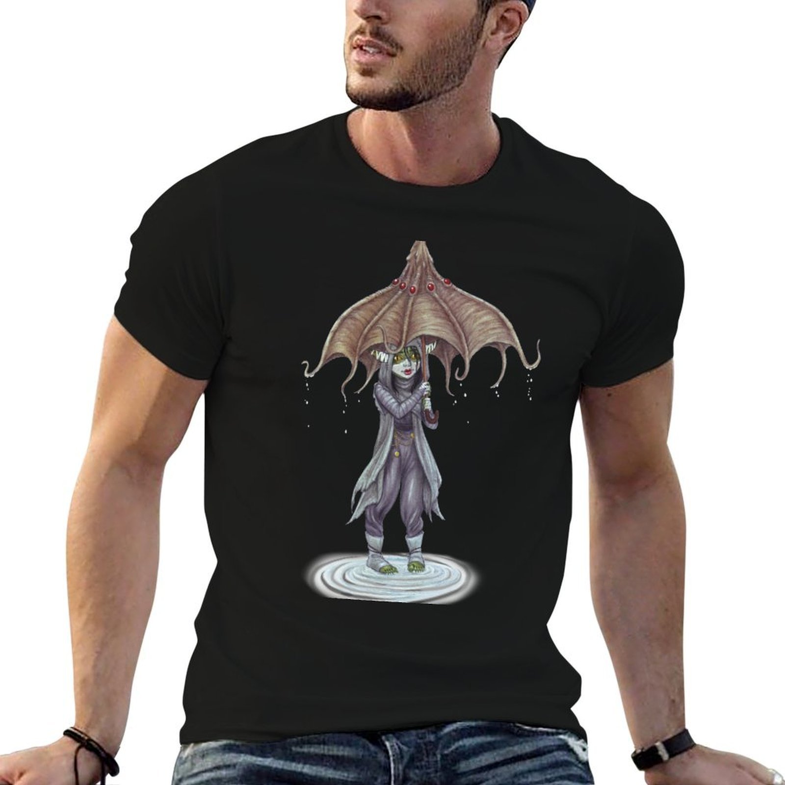 Men'S Fashion Umbrella - Camiseta Nott n umbrella, camiseta casual
