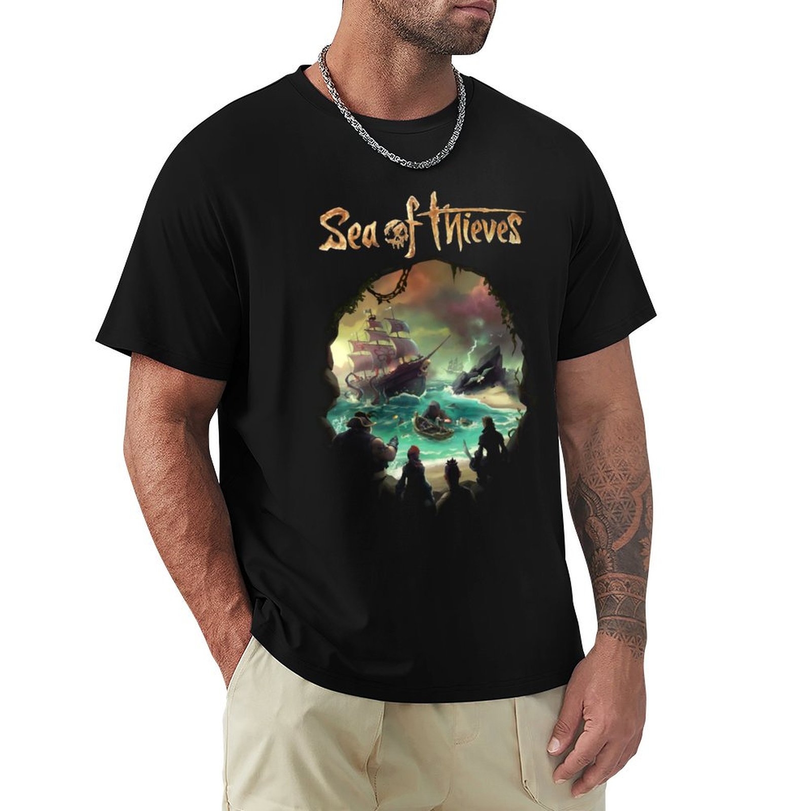 Men'S Fashion Online - Camiseta com estampa de jogo online