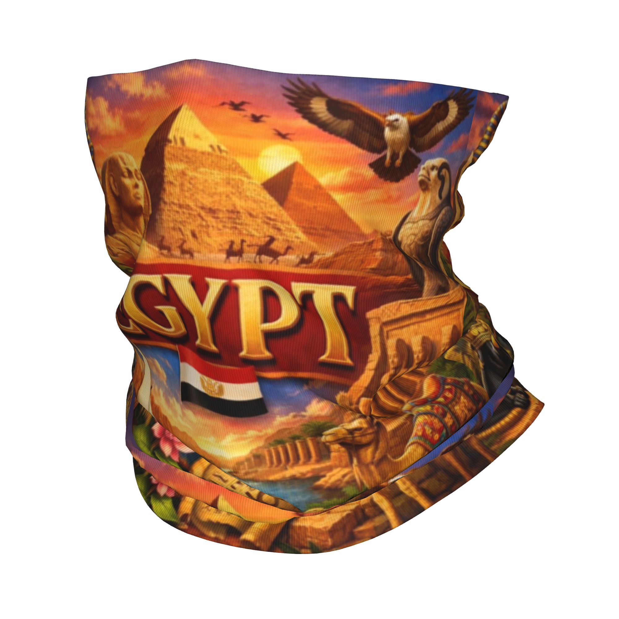 Men Fashion Egypt - Bandana The Sphinx of Egypt, lenço