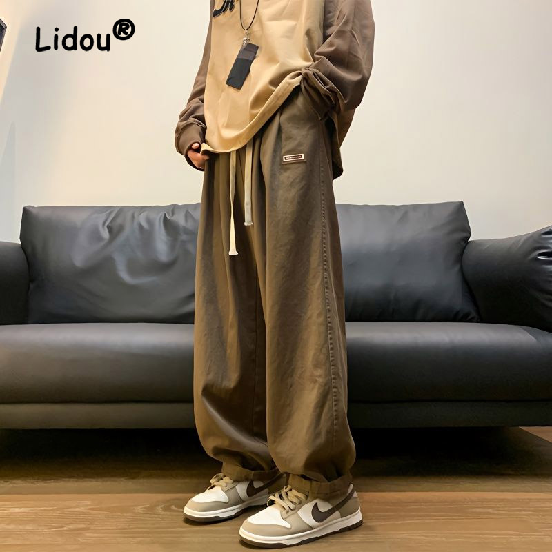 Men'S Fashion Trousers - Moda vintage colando calças de carga