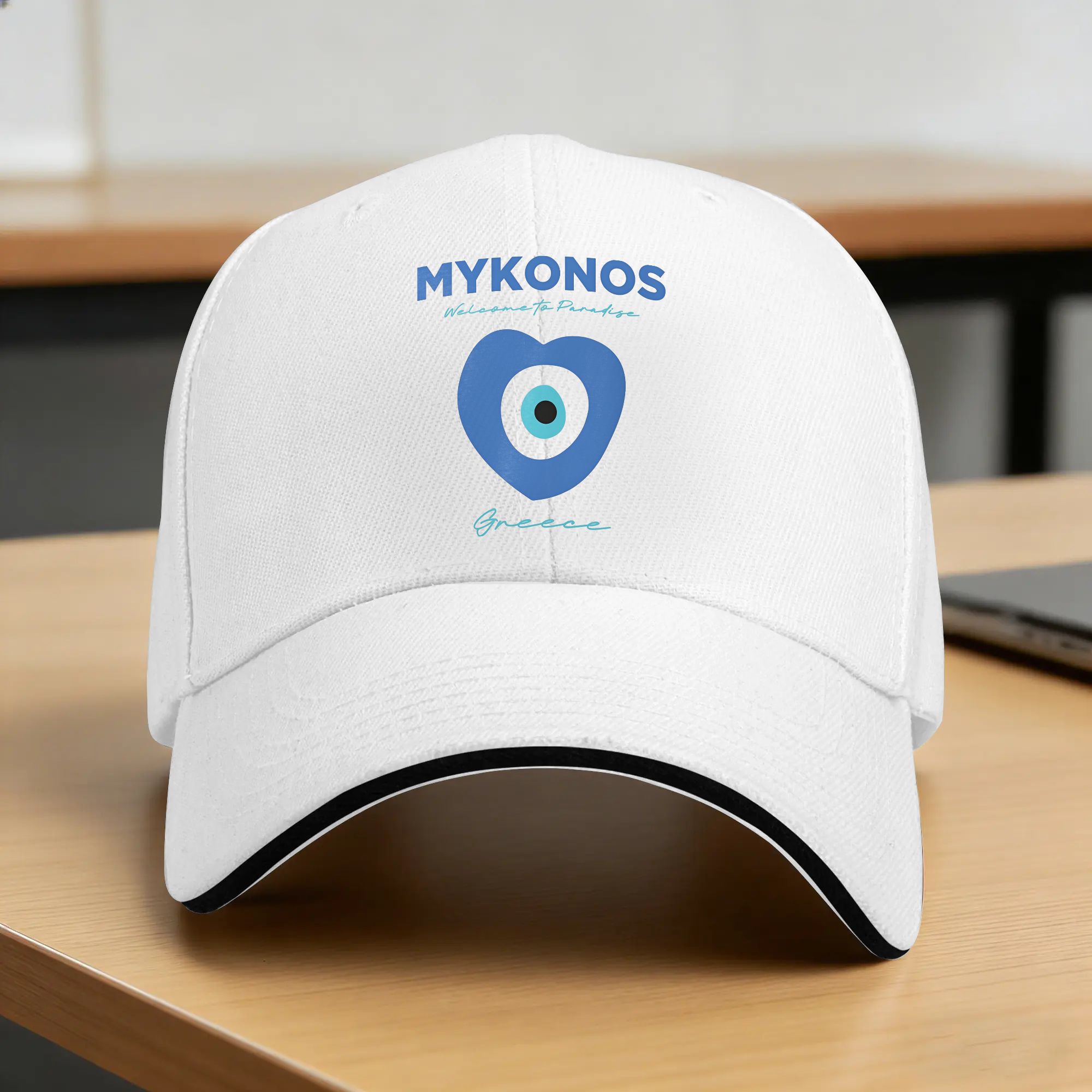 Men'S Fashion Greece - MYKONOS-GREECE Boné de beisebol com proteção