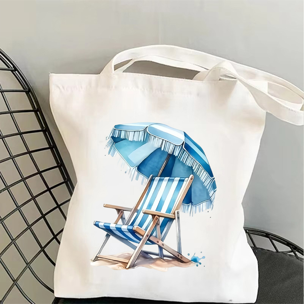 Men'S Fashion Umbrella - Bolsa de lona com estampa de