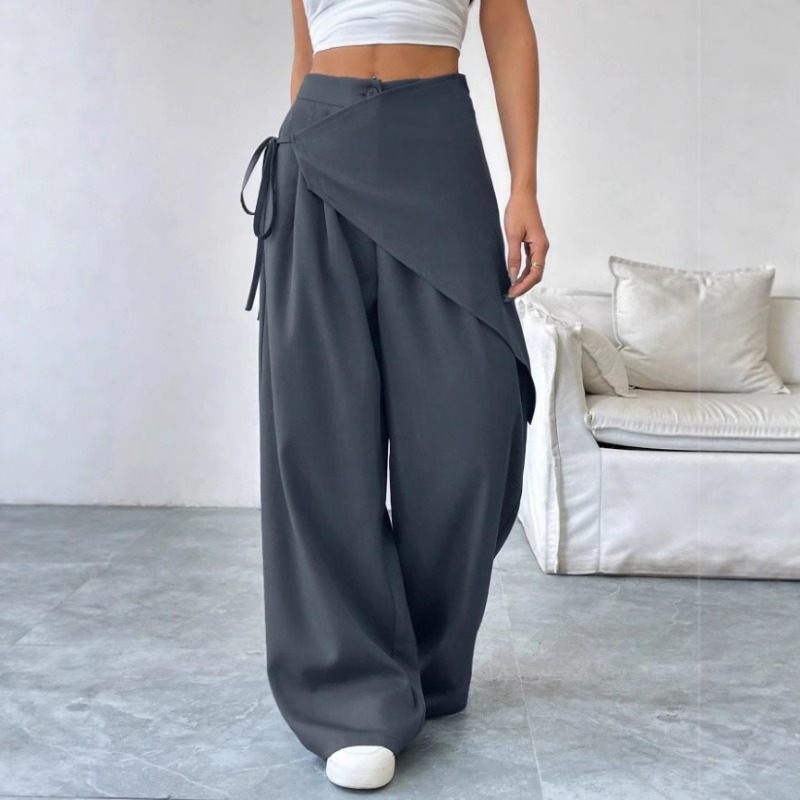 Men'S Fashion Trousers - Calças de Terno Irregulares para Mulheres,
