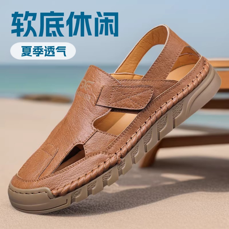 Men'S Fashion Online - Sandálias masculinas de verão, novas, feitas