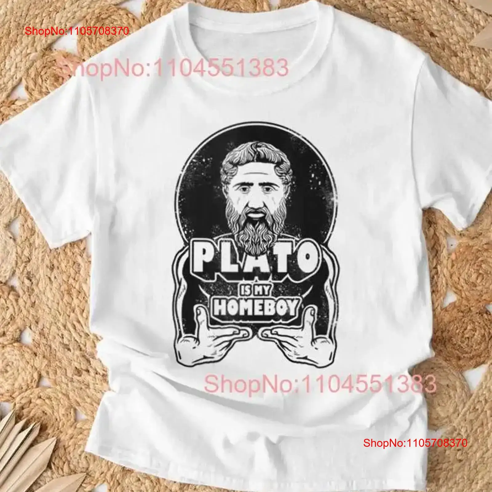 Men'S Fashion Greece - Camiseta Plato Is My Homeboy Philosophy