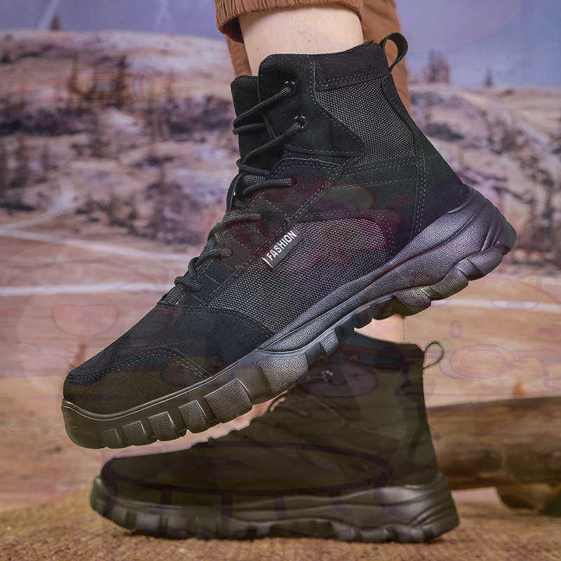 Men'S Fashion All Black Outfit - Sem salto verão tamanho 45 sapatos