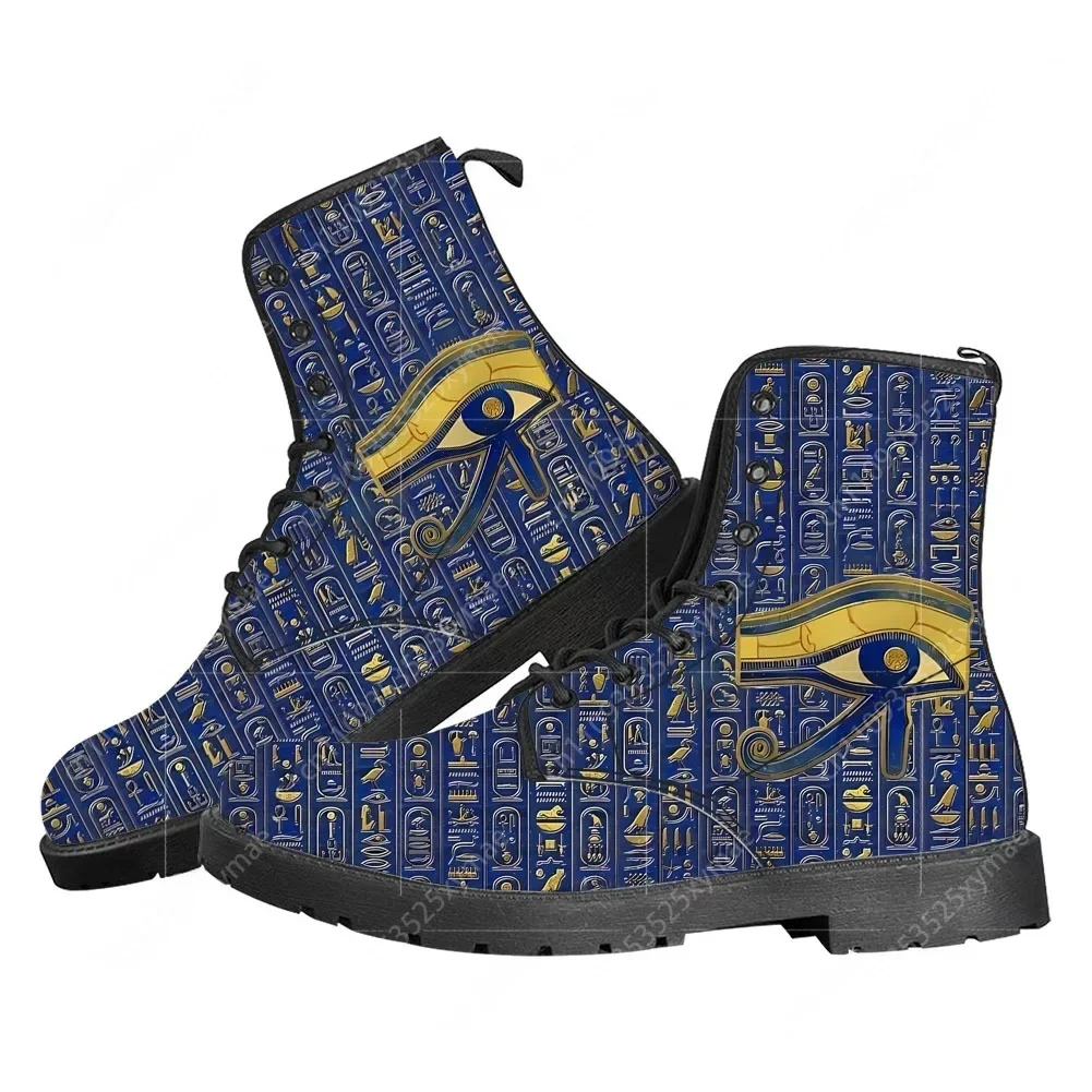 Men Fashion Egypt - Botas Casuais Horus Olho do Egito,