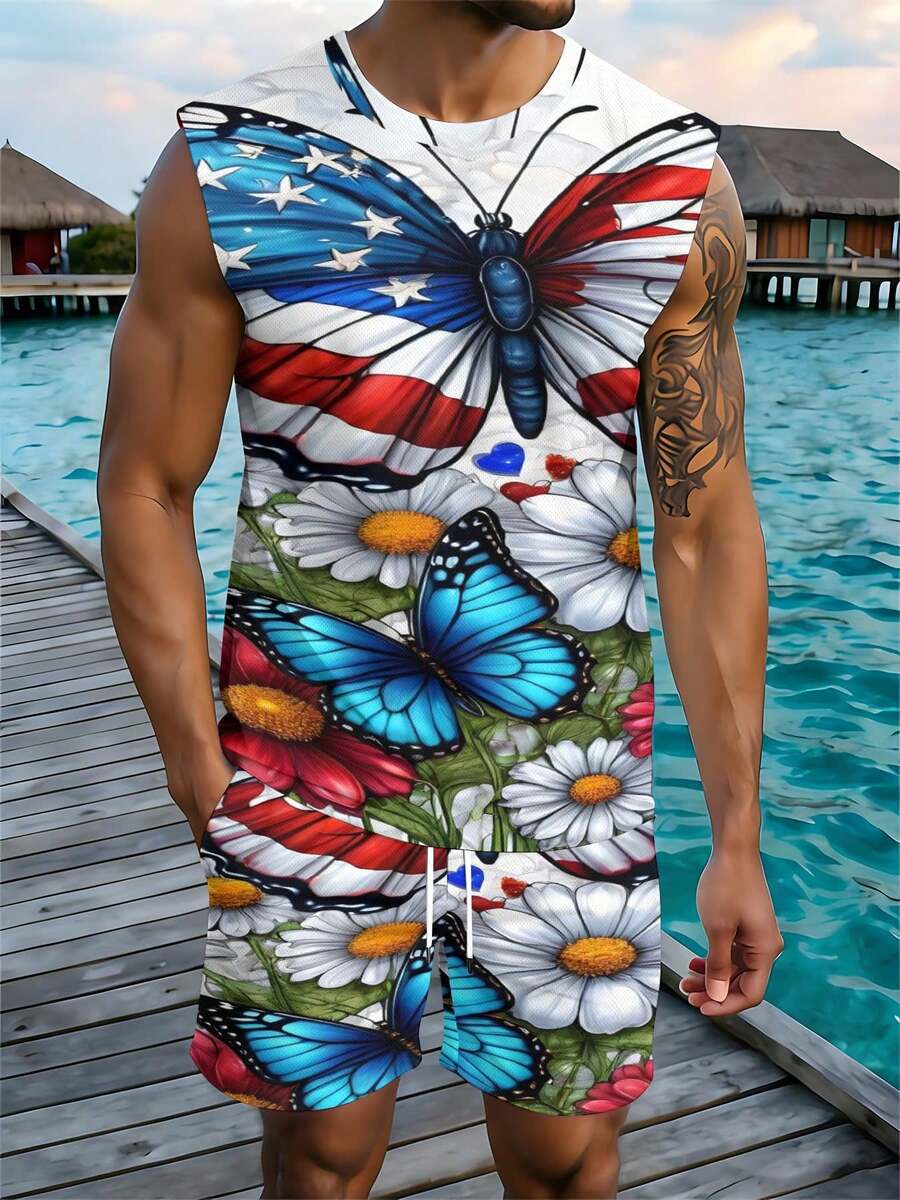 Mens Fashion Summer - Moda Casual 2026: Novo Conjunto Masculino