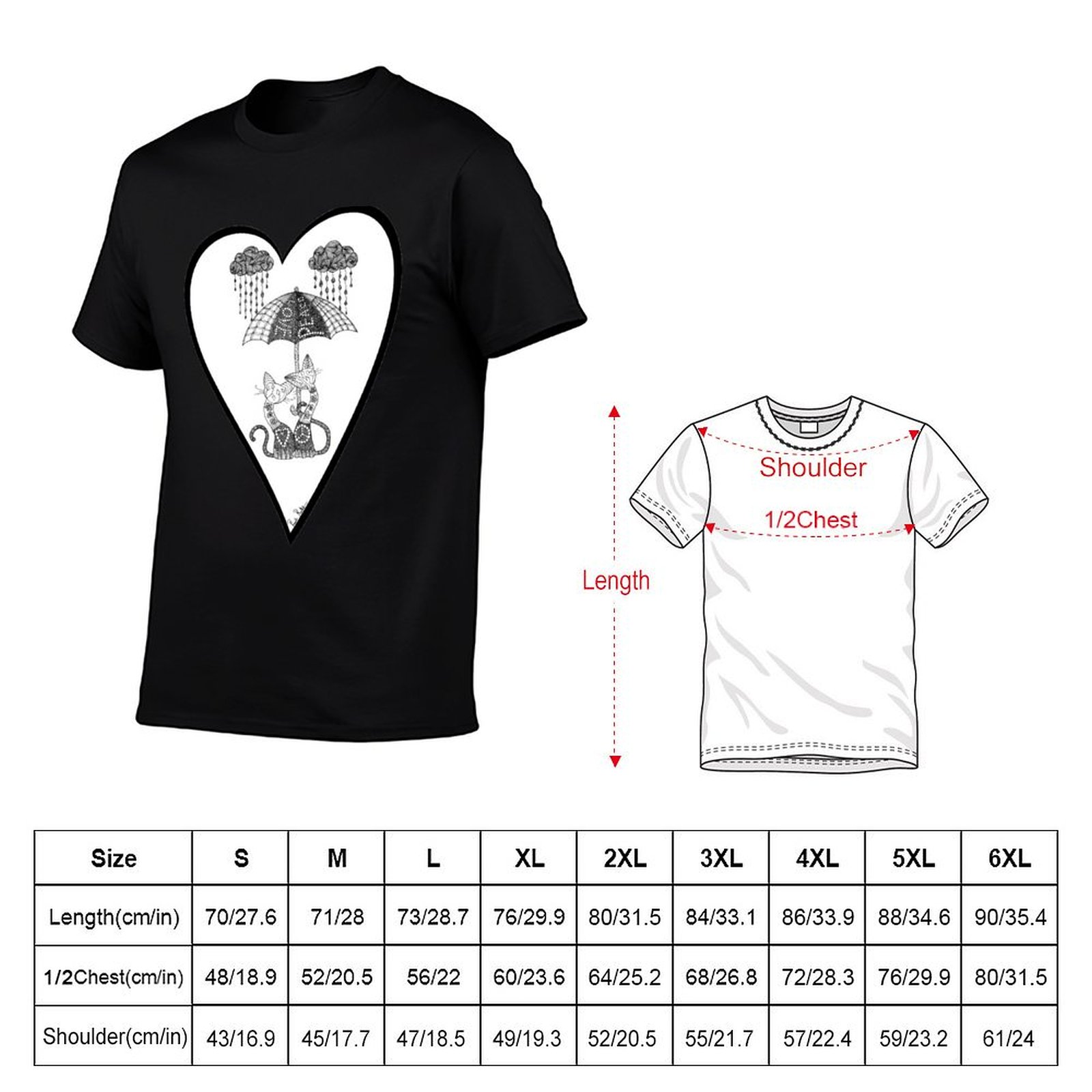 Camiseta Seattle Kitties under - Men'S Fashion Umbrella avaliação e preço