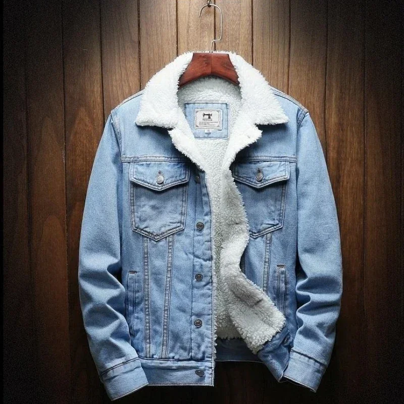 Jaquetas jeans masculinas acol - Mens Fashion Denim Jacket avaliação e preço