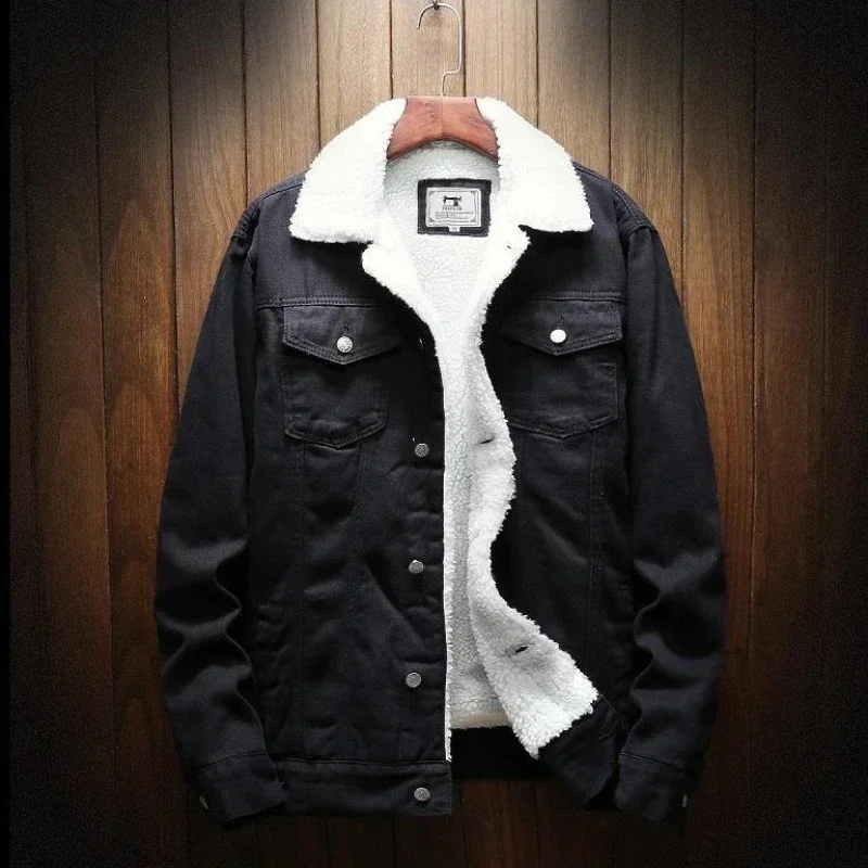 Jaquetas jeans masculinas acol - Mens Fashion Denim Jacket avaliação e preço