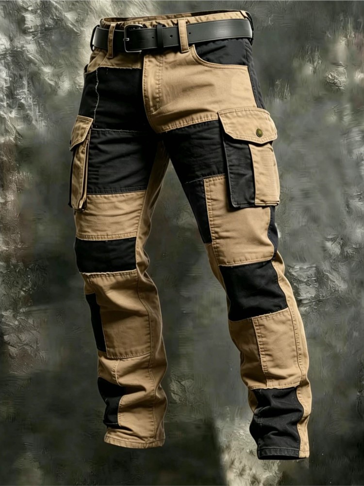 Calças Cargo Masculinas de Alg - Men'S Fashion Trousers avaliação e preço