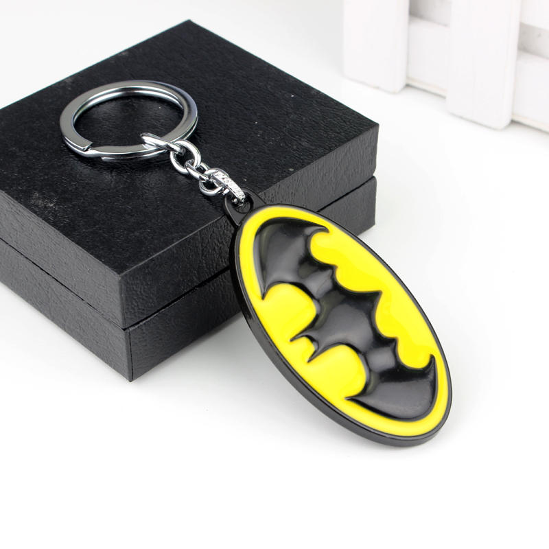 Chaveiro de metal oval preto e - Yellow Men'S Fashion avaliação e preço