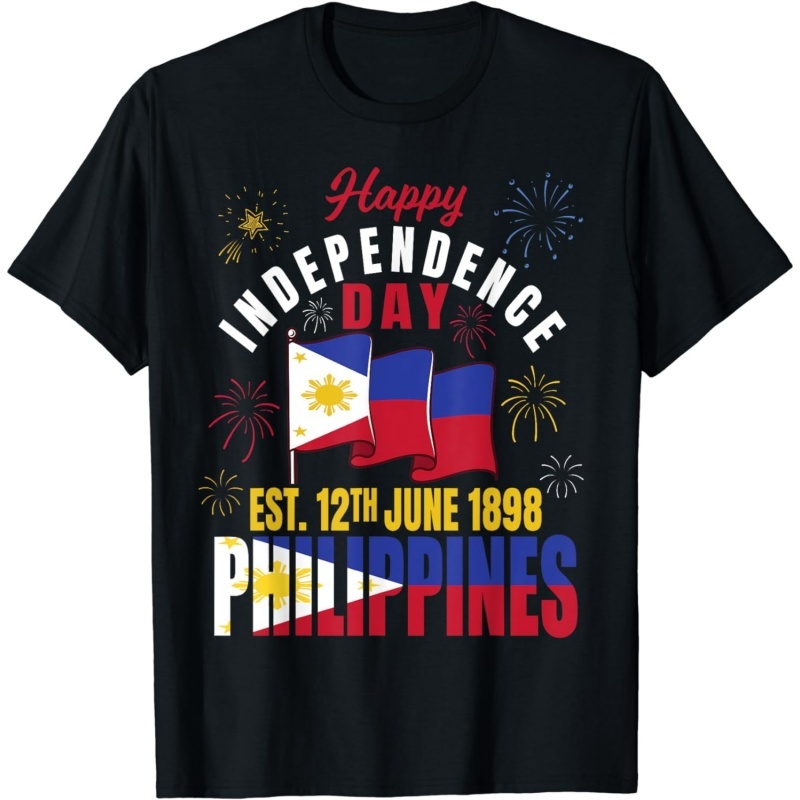Camiseta masculina impressa em - Men'S Fashion Philippines avaliação e preço