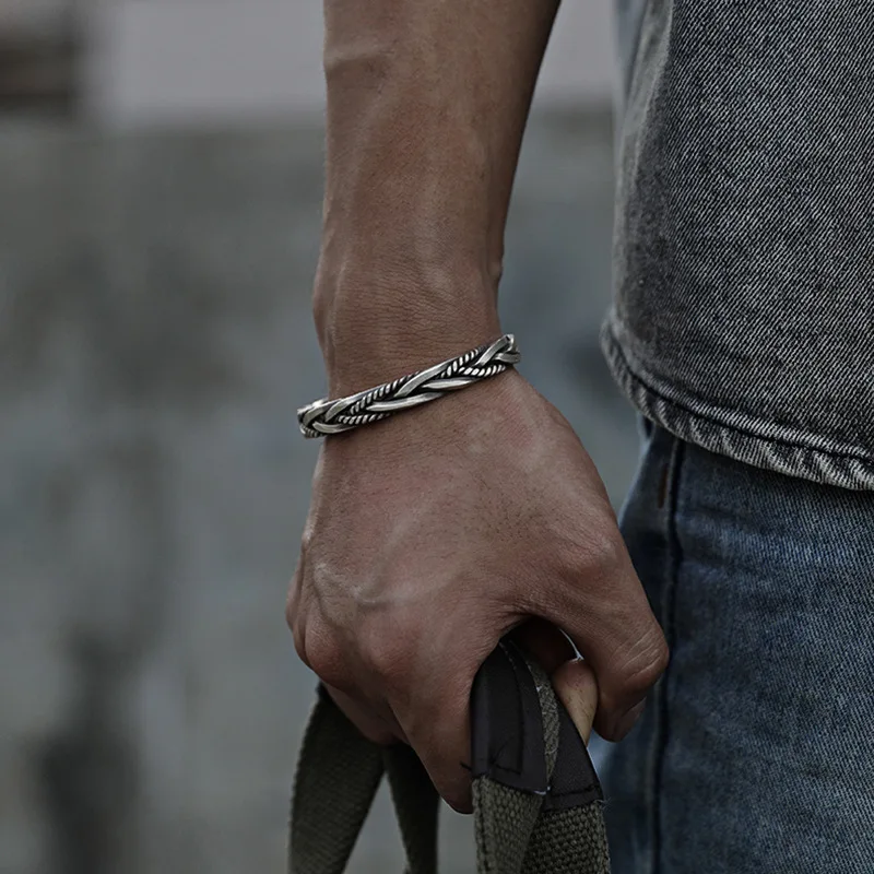 Pulseira de prata 925 personal - Men'S Fashion University avaliação e preço