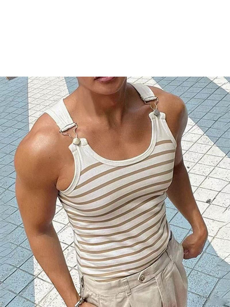 Camiseta Regata Slim Fit com B - Men'S Fashion Online avaliação e preço
