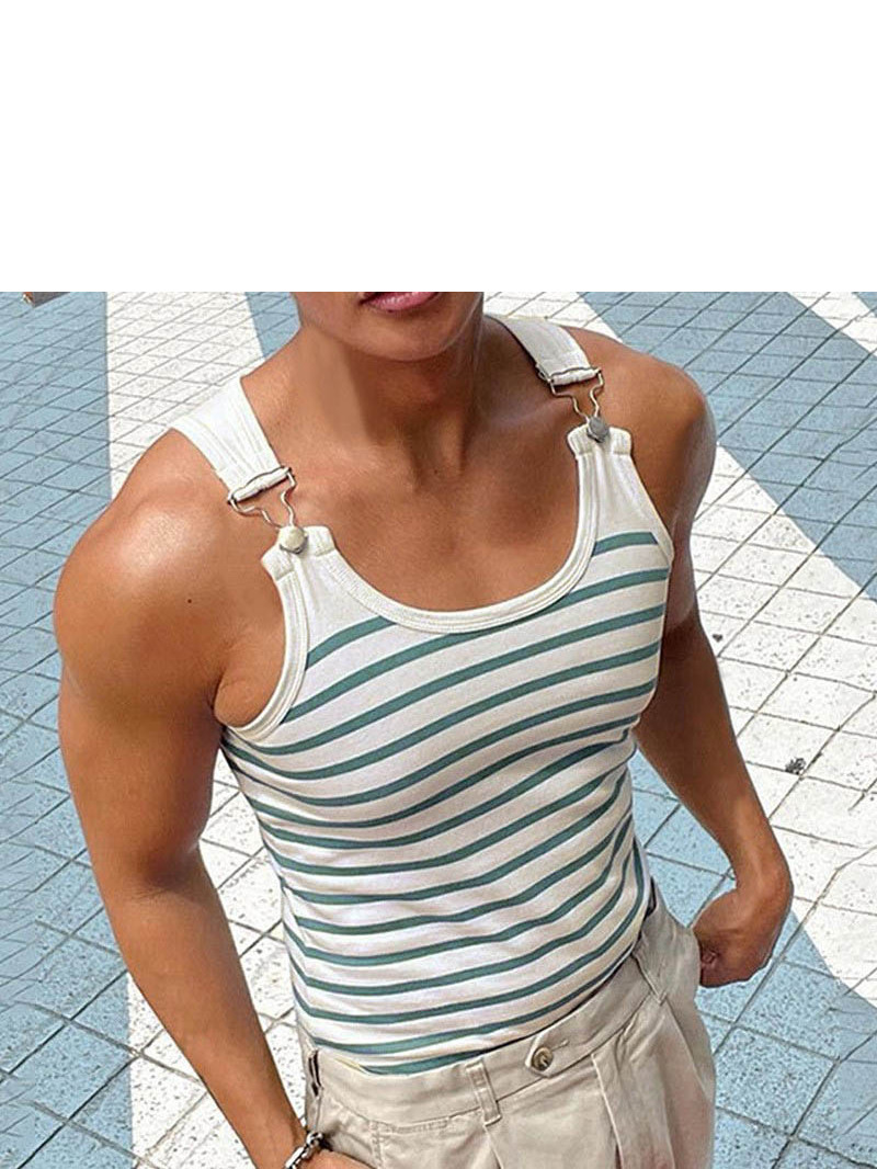 Camiseta Regata Slim Fit com B - Men'S Fashion Online avaliação e preço