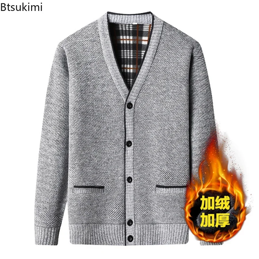 Novo 2026 outono inverno mascu - Men'S Fashion V Neck Sweater avaliação e preço