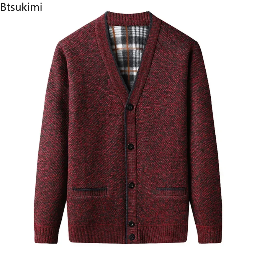 Novo 2026 outono inverno mascu - Men'S Fashion V Neck Sweater avaliação e preço
