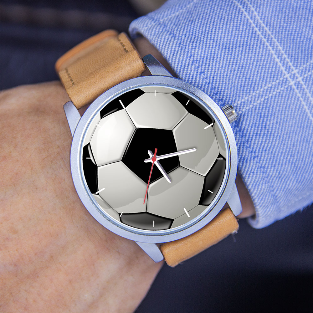 Futebol design fãs prata homem - Mens Fashion Bracelet avaliação e preço