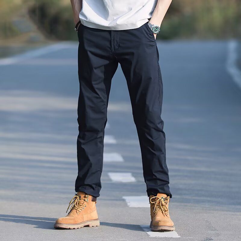 Calças Casuais Masculinas Solt - Men'S Fashion Trousers avaliação e preço