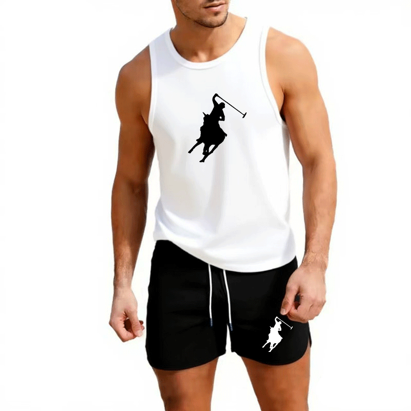 Conjunto de Moda Casual de Ver - Mens Fashion Summer avaliação e preço