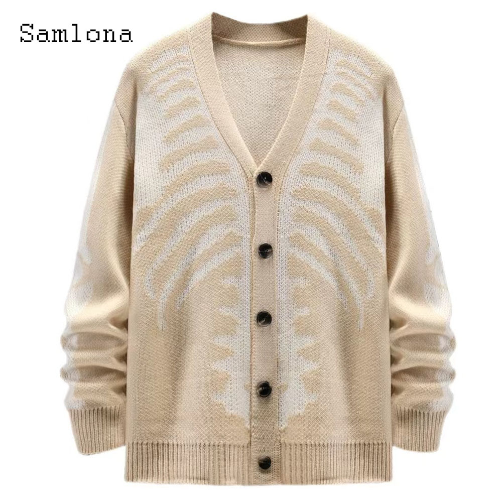 Plus size masculino casual ret - Men'S Fashion V Neck Sweater avaliação e preço