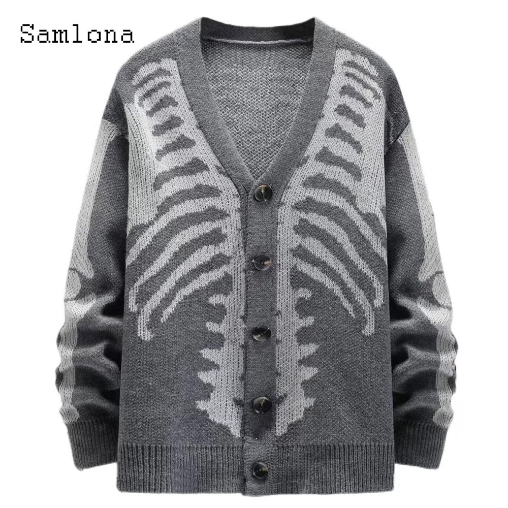 Plus size masculino casual ret - Men'S Fashion V Neck Sweater avaliação e preço