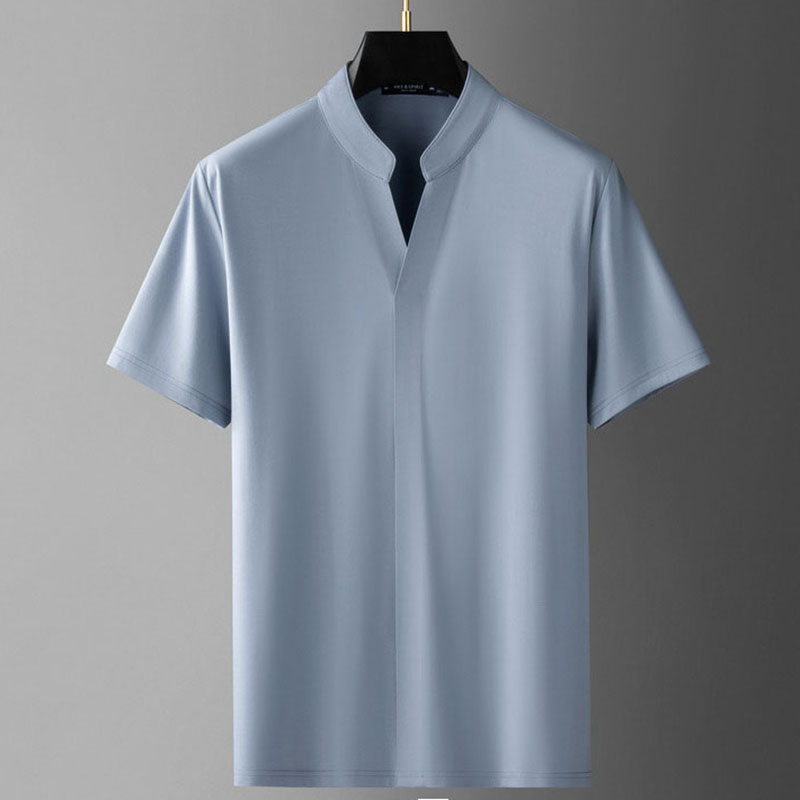 Conjunto Esportivo Casual Masc - Men'S Fashion V Neck T Shirts avaliação e preço