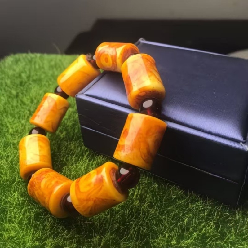 Pulseira artesanal de cera de  - Men'S Fashion University avaliação e preço