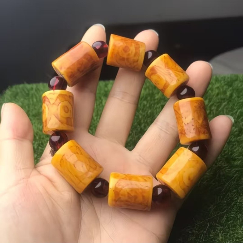Pulseira artesanal de cera de  - Men'S Fashion University avaliação e preço