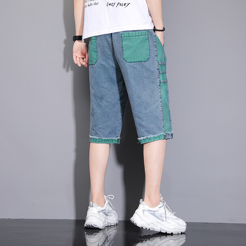 Bermudas Jeans Masculinas: Nov - Men'S Fashion Loose Pants avaliação e preço