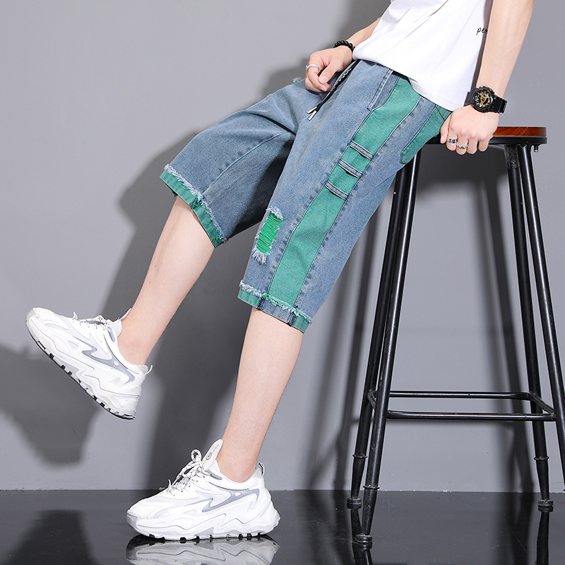 Bermudas Jeans Masculinas: Nov - Men'S Fashion Loose Pants avaliação e preço