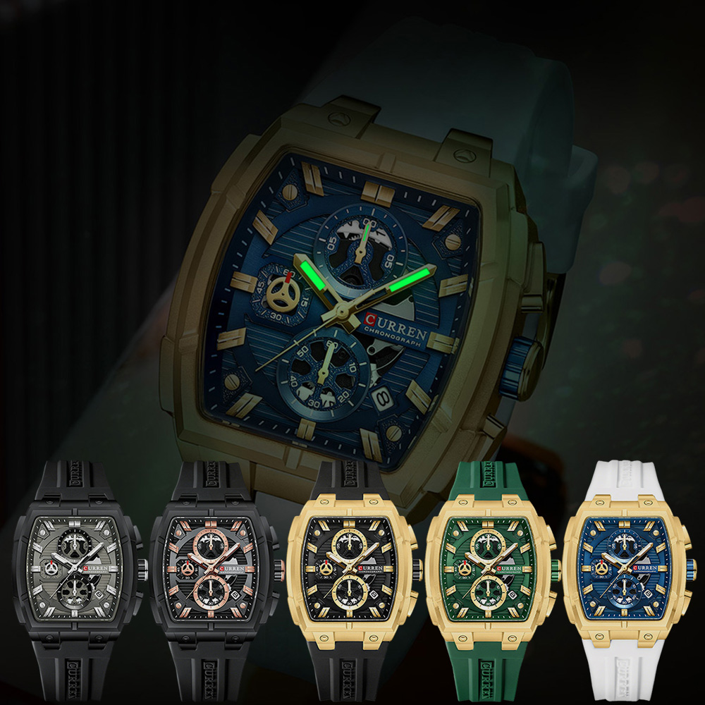 Relógio de Luxo Vintage CURREN - Men Fashion Vintage avaliação e preço