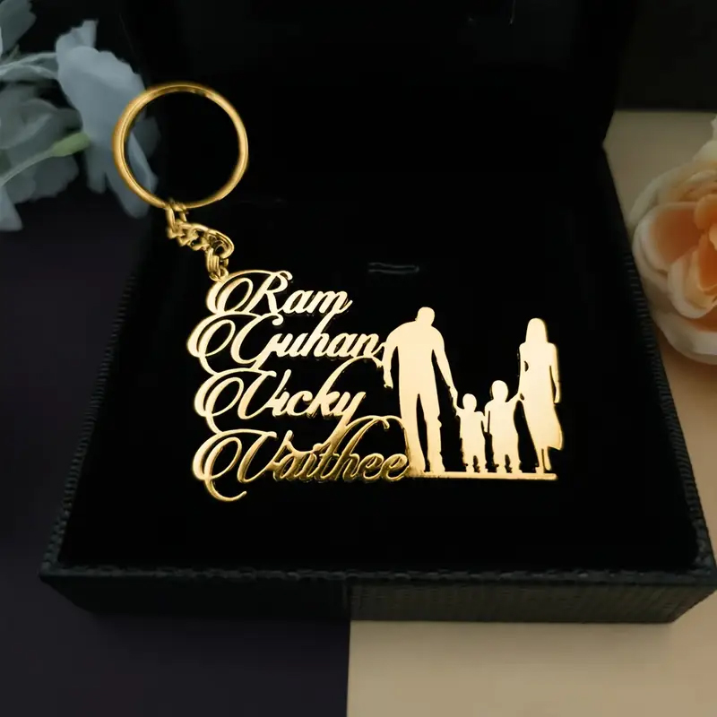 Chaveiro personalizado com nom - Yellow Men'S Fashion avaliação e preço