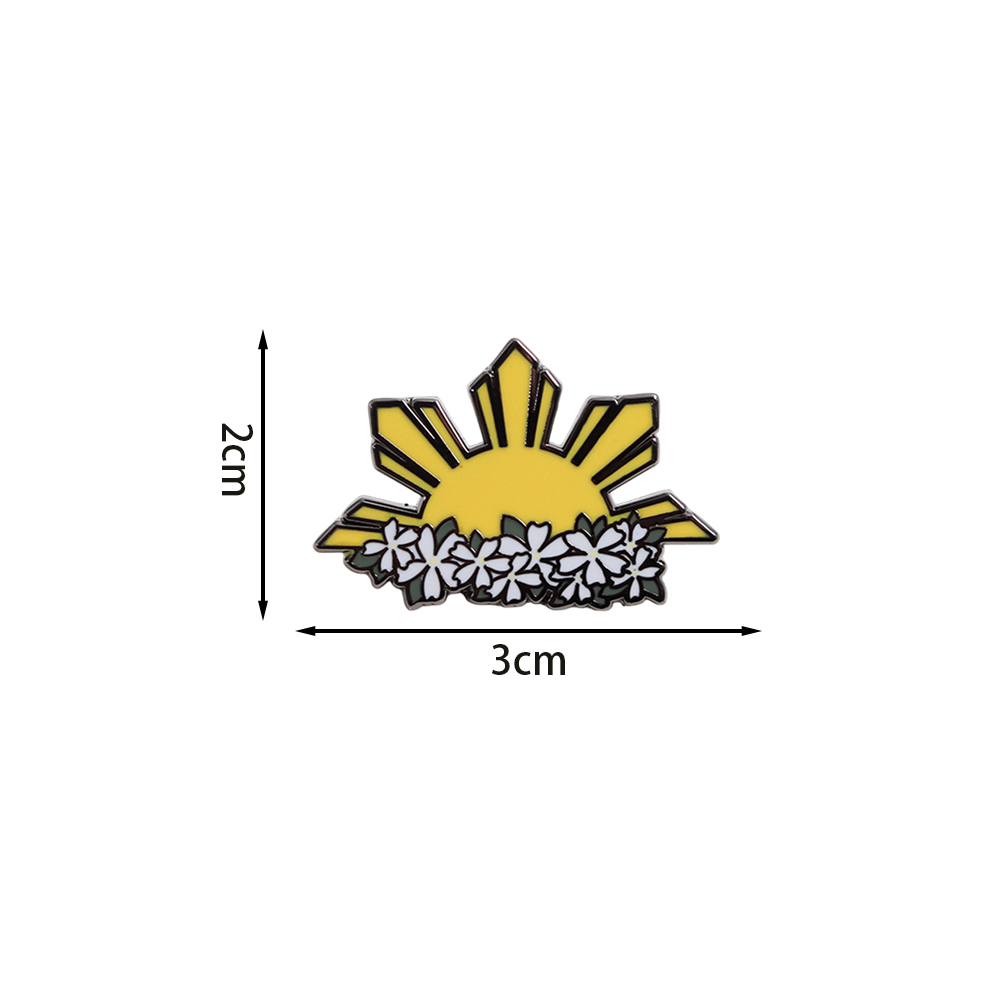 Broche de flor sol filipino e  - Men'S Fashion Philippines avaliação e preço