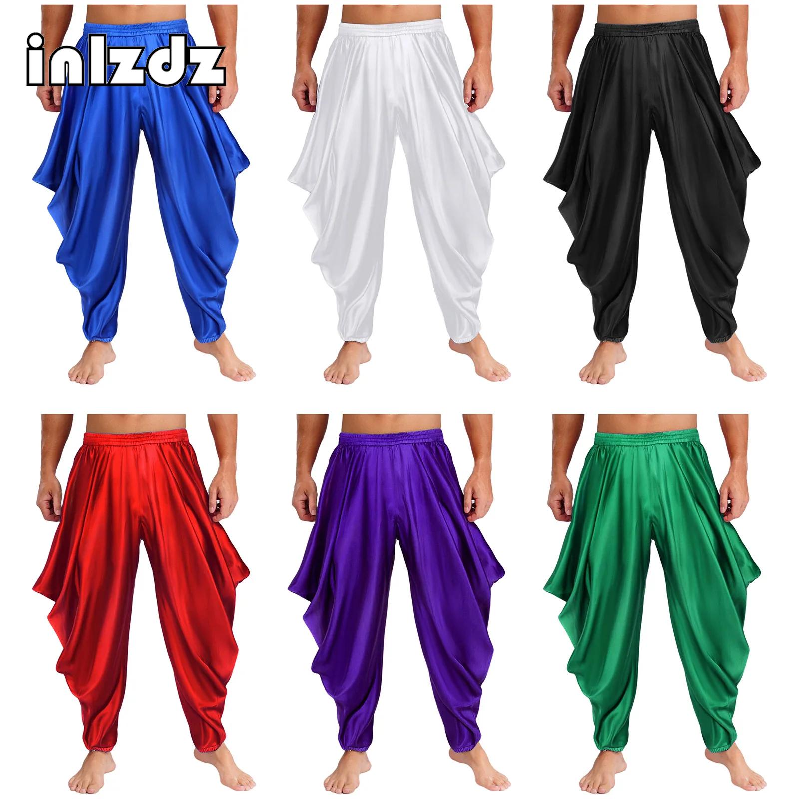 Masculino árabe príncipe cospl - Men'S Fashion Loose Pants avaliação e preço