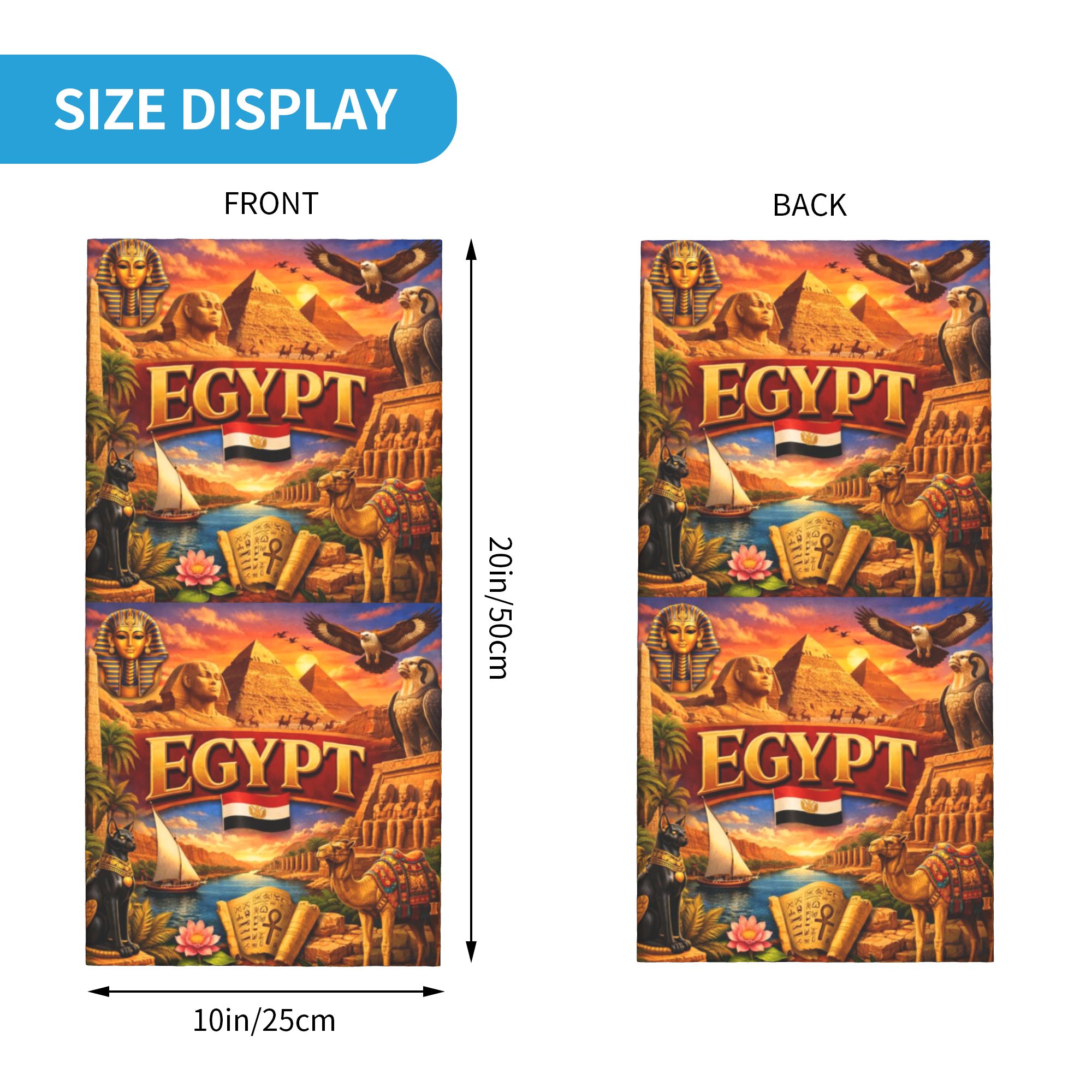 Bandana The Sphinx of Egypt, l - Men Fashion Egypt avaliação e preço