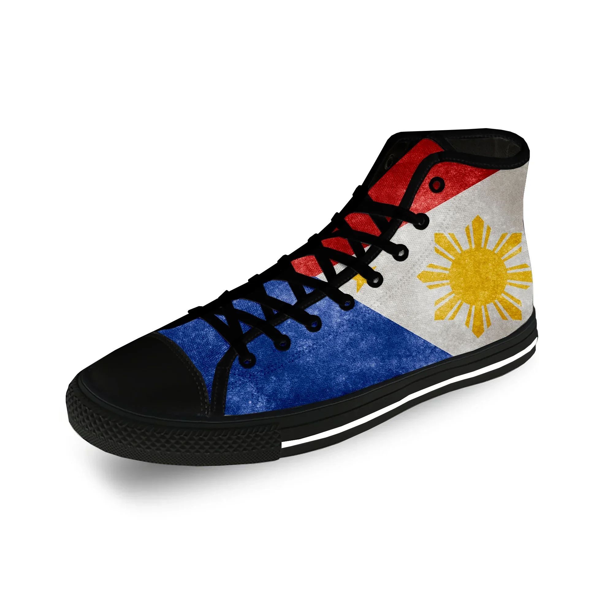 Tênis de Lona Cano Alto com Es - Men'S Fashion Philippines avaliação e preço