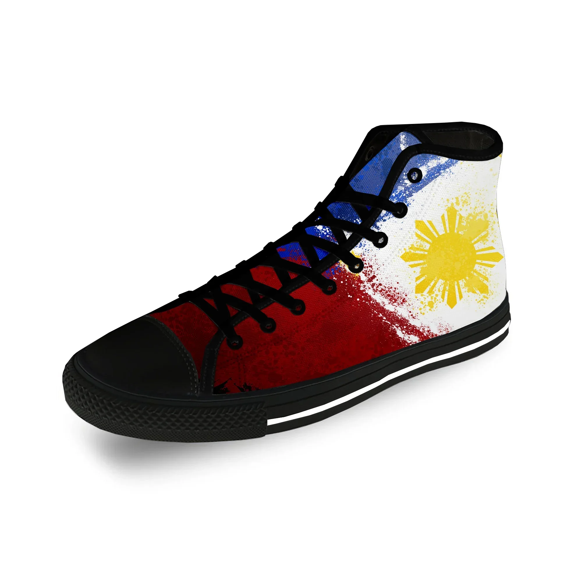 Tênis de Lona Cano Alto com Es - Men'S Fashion Philippines avaliação e preço