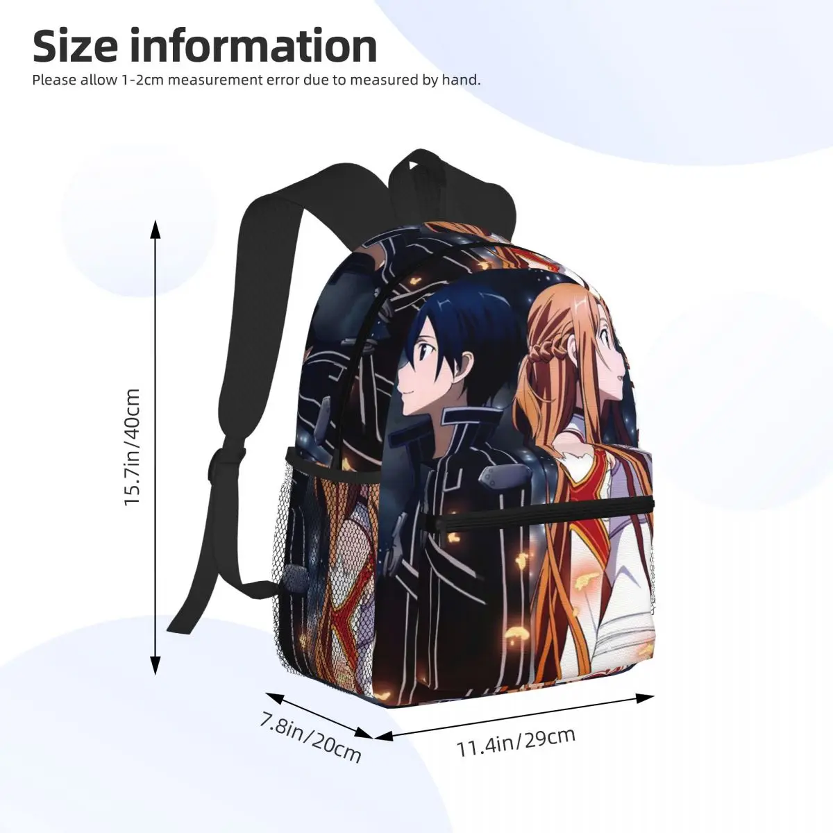 Mochila escolar Sword Art Onli - Men'S Fashion Online avaliação e preço