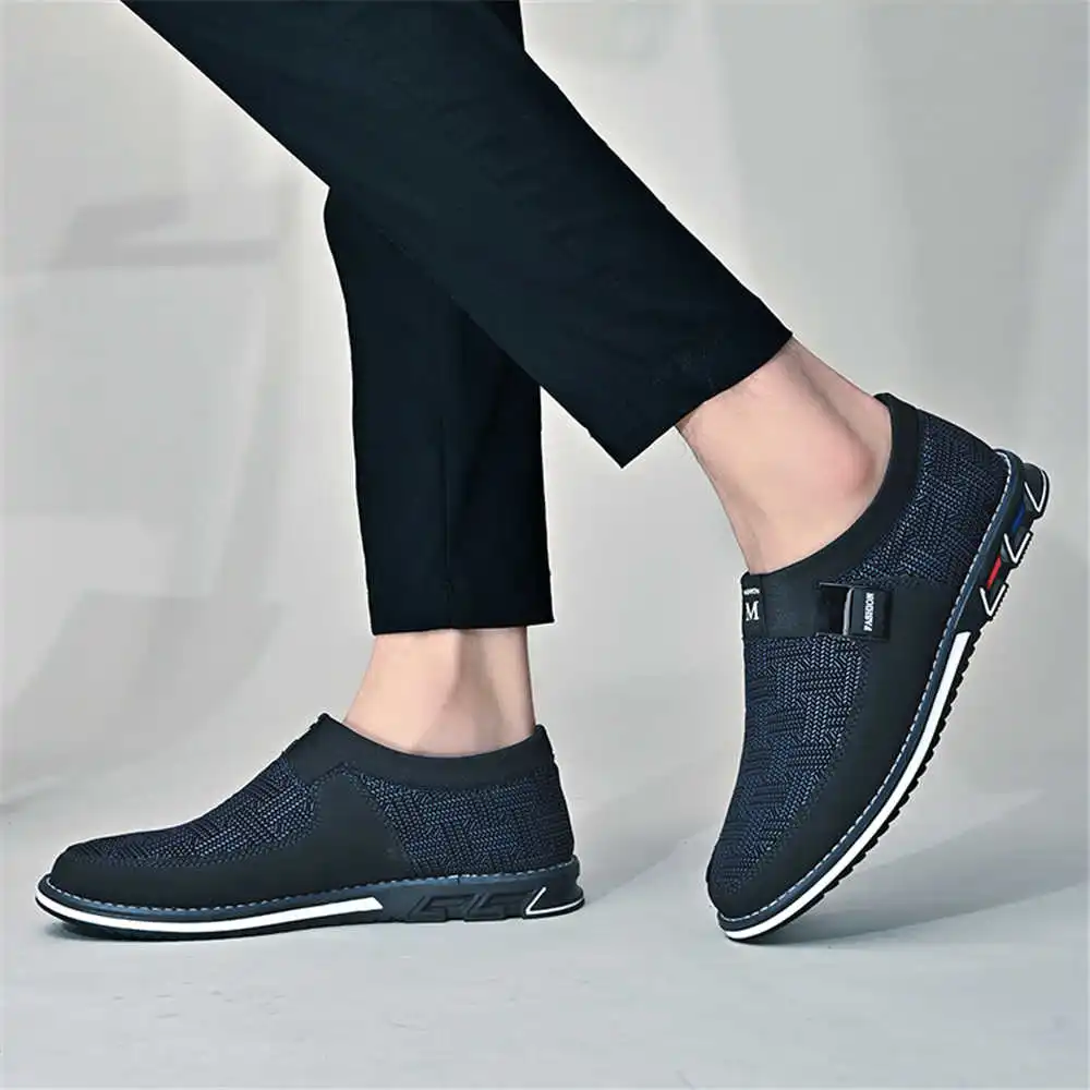 Azul escuro 44-45 sapatos de v - Men'S Fashion All Black Outfit avaliação e preço