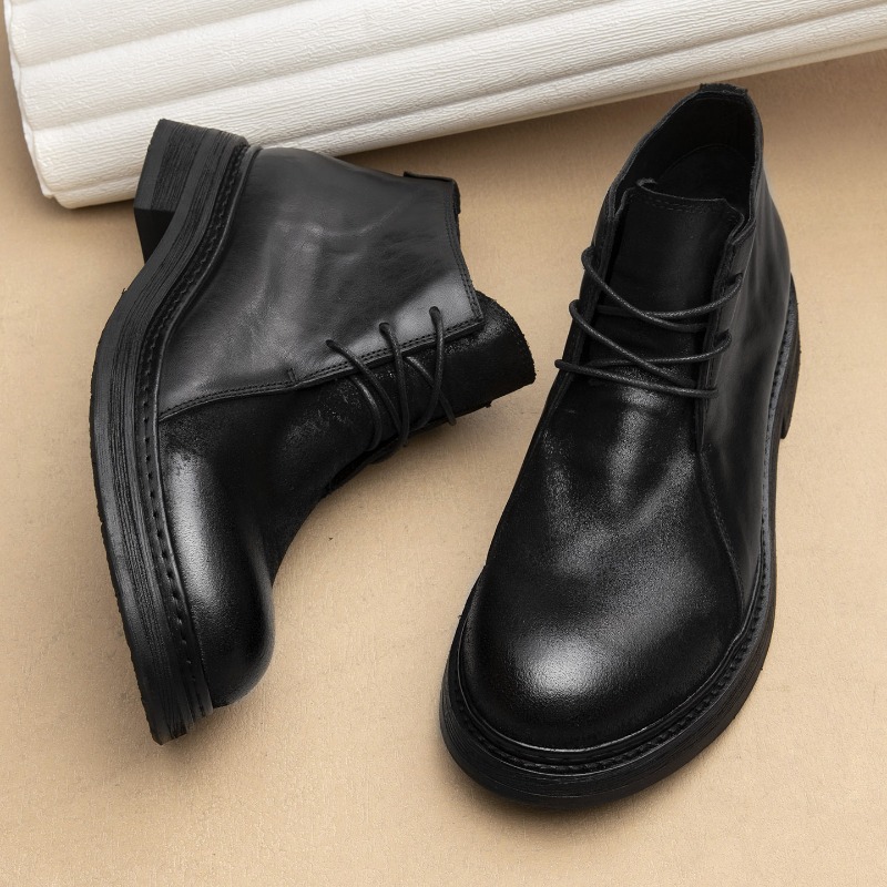 Botas Masculinas Vintage de Co - Men Fashion Vintage avaliação e preço