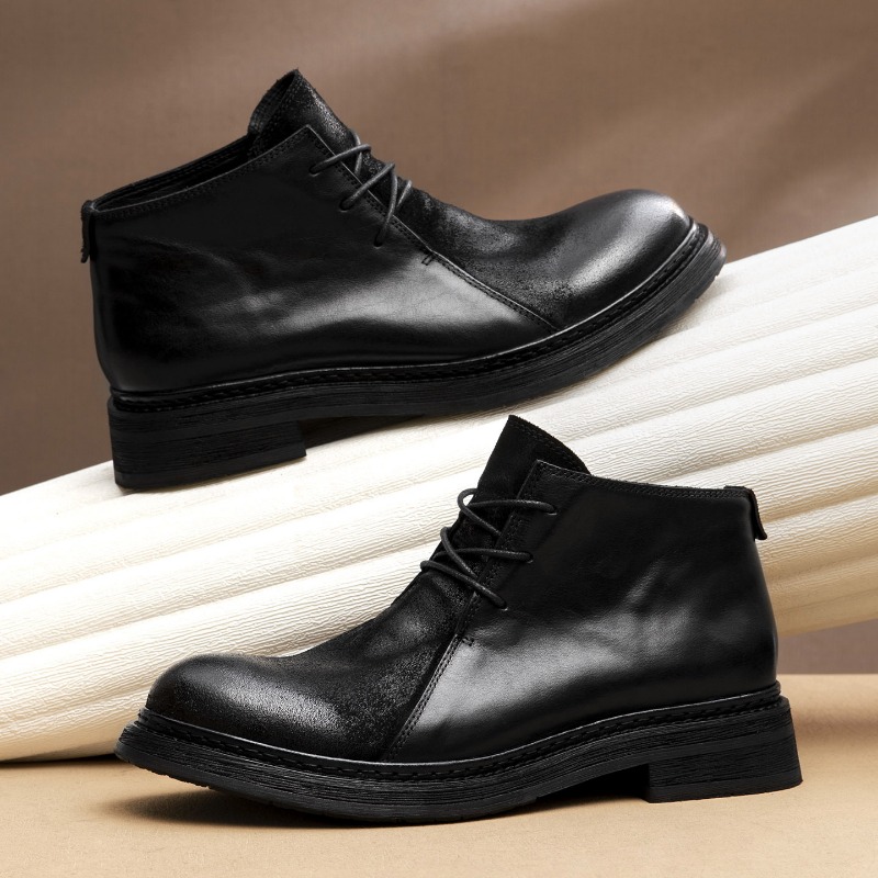 Botas Masculinas Vintage de Co - Men Fashion Vintage avaliação e preço